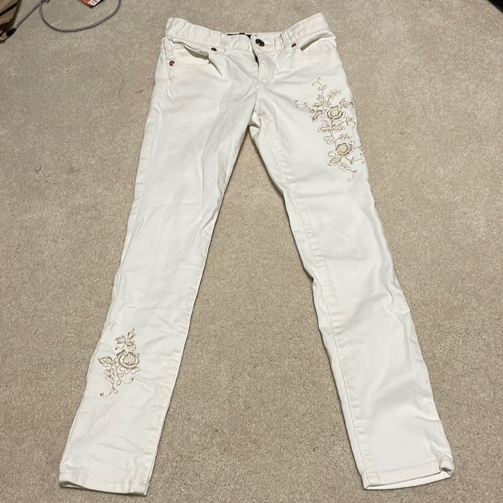 White gap jeans for girls